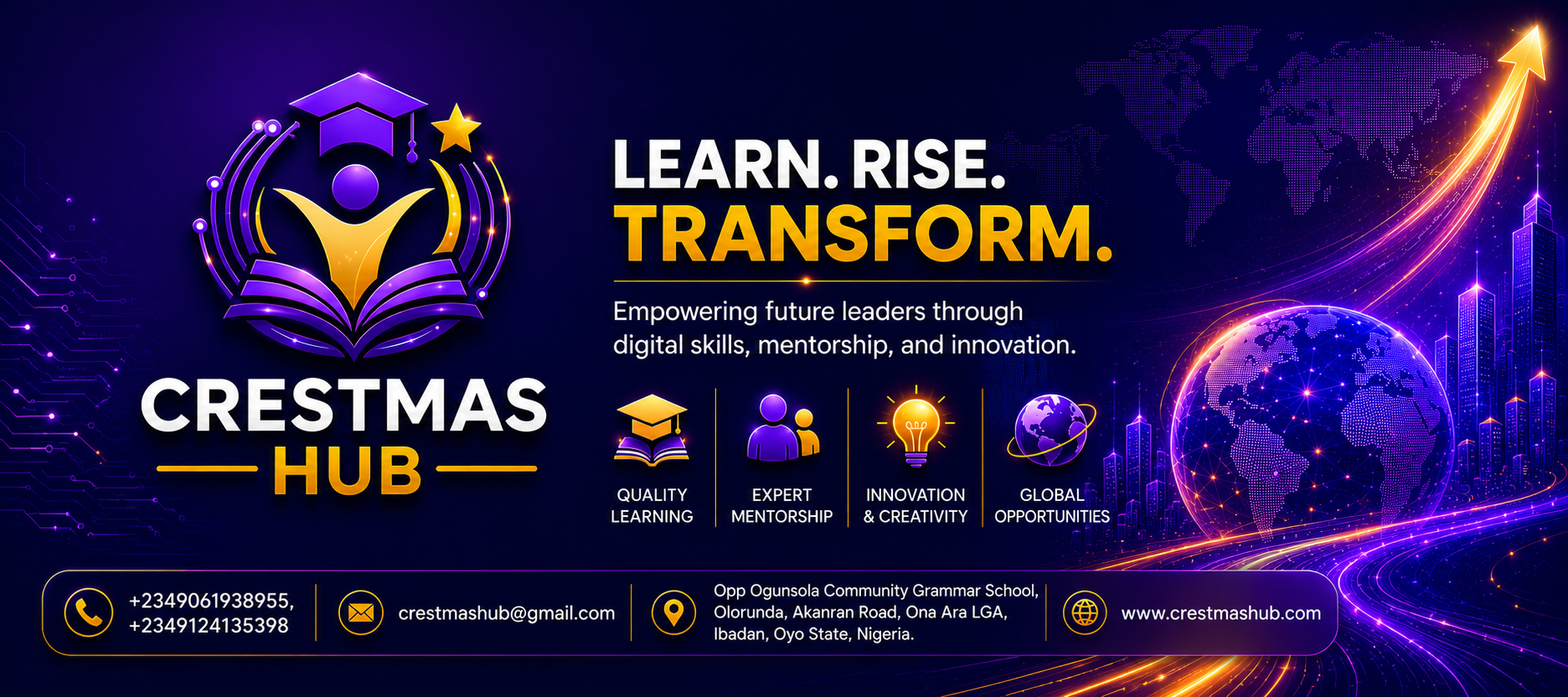 CRESTMAS HUB digital learning visual